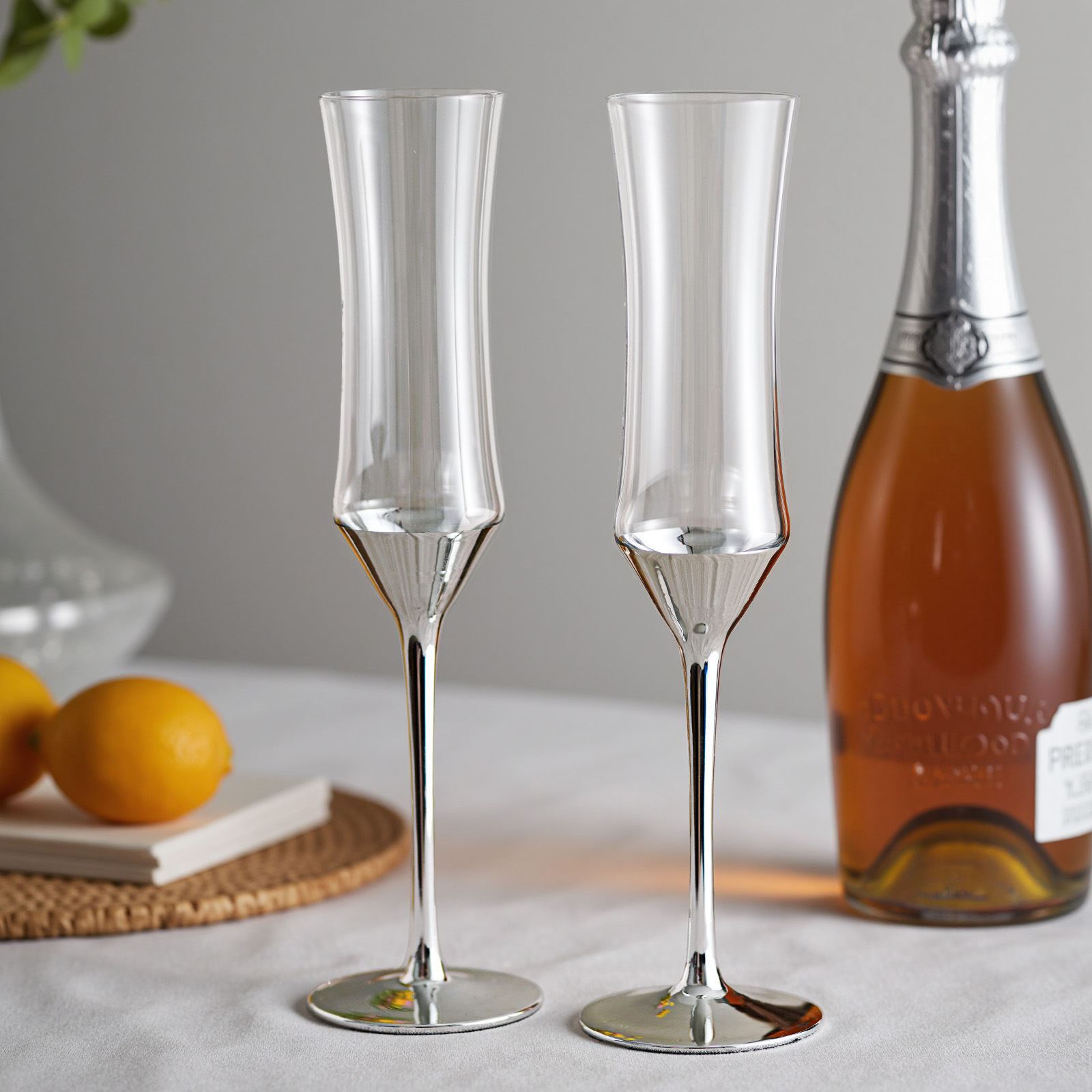 Wine Beer Foot - Gelas sampanye mewah ringan gelas kaki