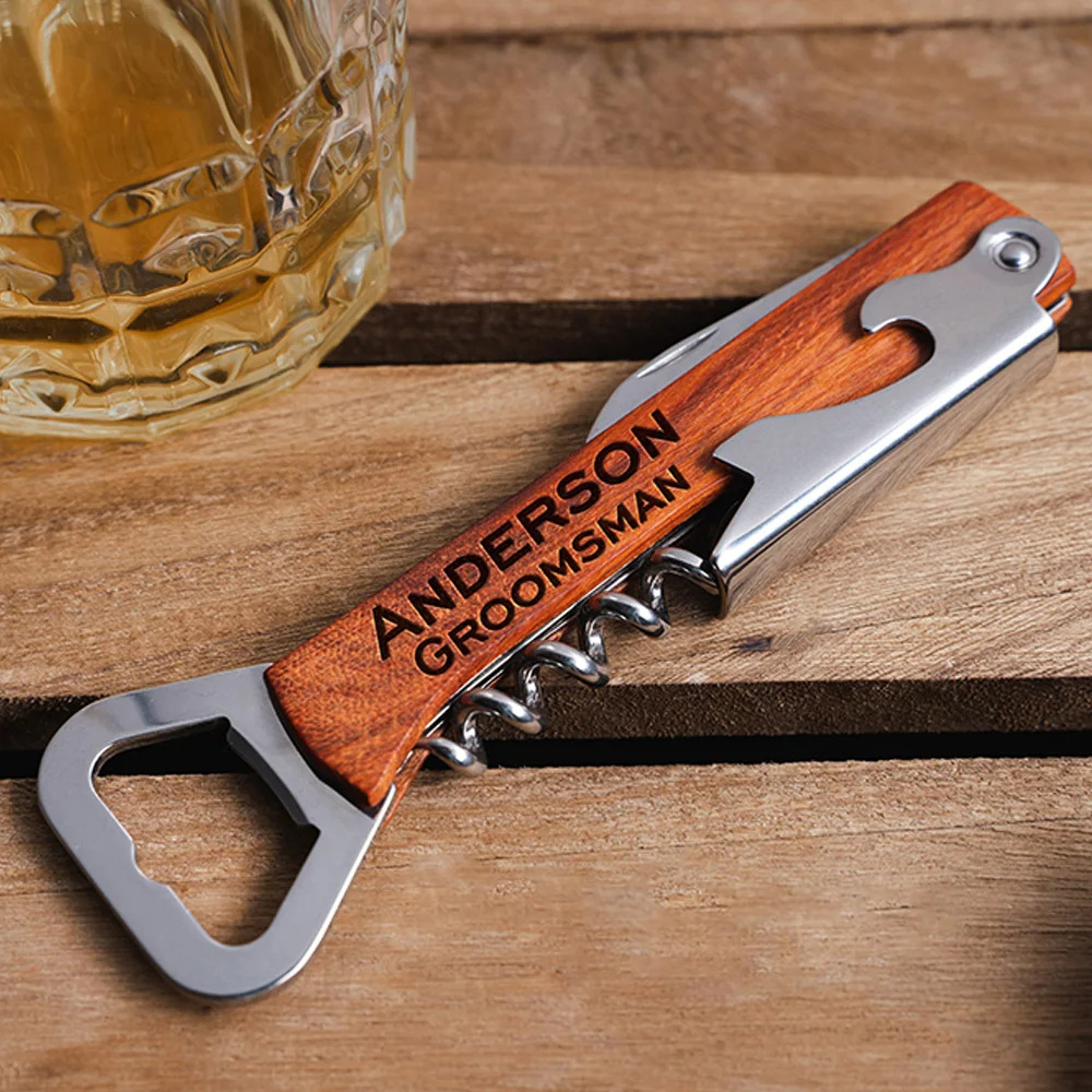 Wine Beer Logo - Pembuka Botol Bir Logo kustom dengan