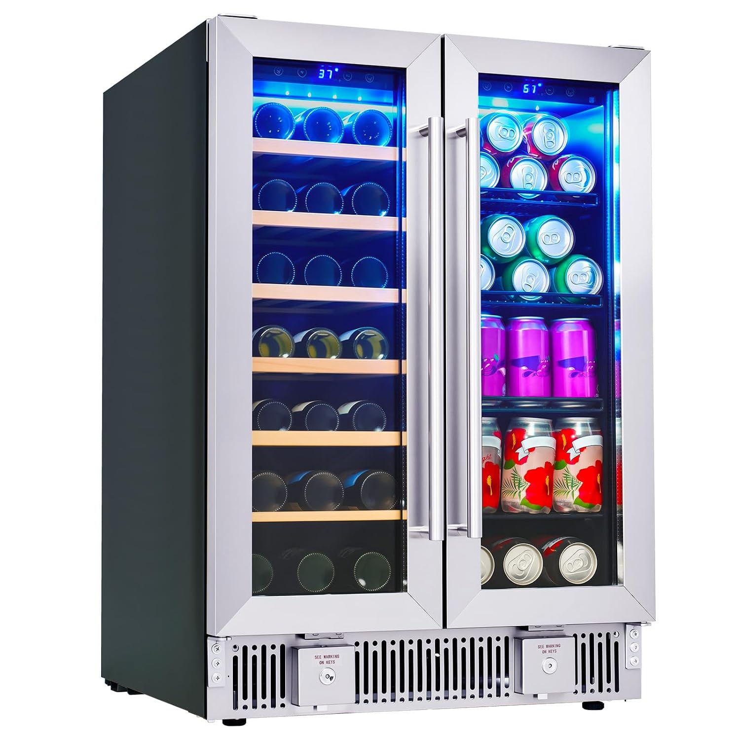 Wine Beer Fridge Dual Zone - Kulkas Minuman, Kulkas Anggur dan Bir
