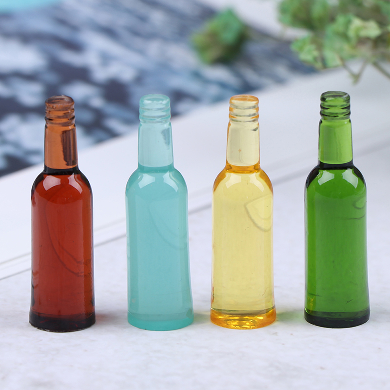 Wine Beers - 6 Buah 1:12 Miniatur Rumah Boneka