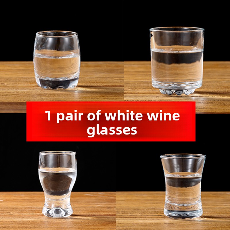 Wine Beer Foot - Gelas Anggur Putih Tebal, Gelas Minuman