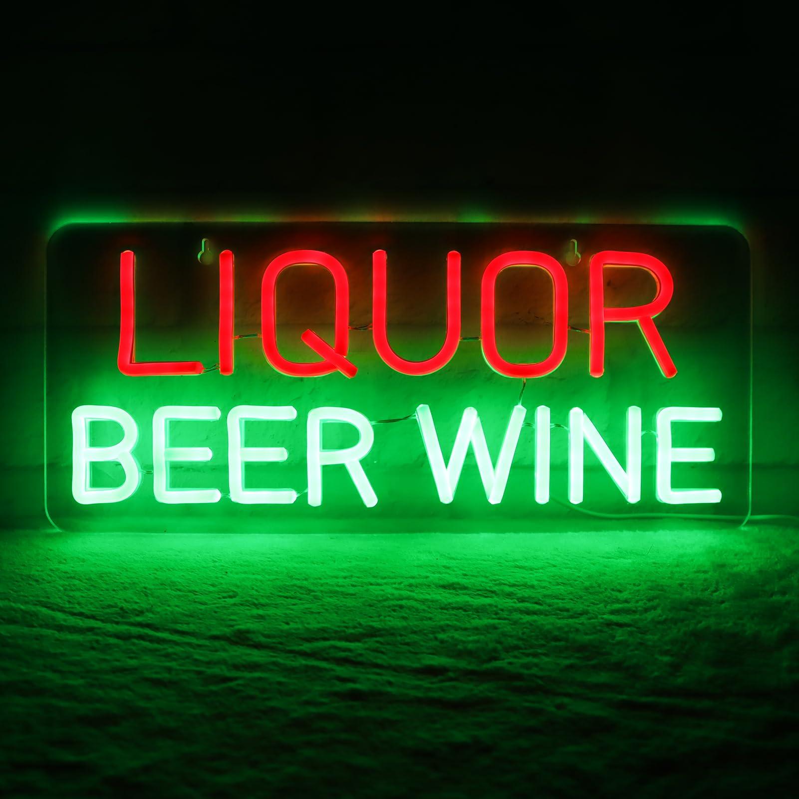Wine Beer Store - Lampu Neon Bir Anggur Minuman Keras