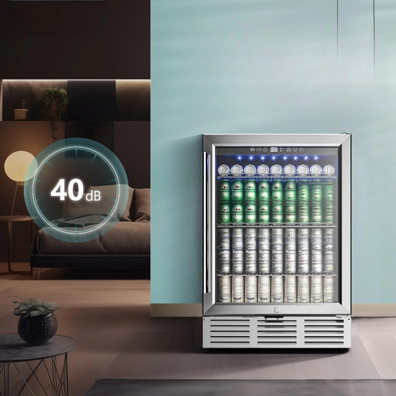 Kulkas Minuman 24 Inci 180 Kal - Wine And Beer Undercounter Fridge ulasan dan harga