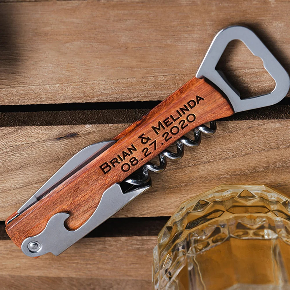 Pembuka Botol Bir Logo kustom  - Wine Beer Logo ulasan dan harga