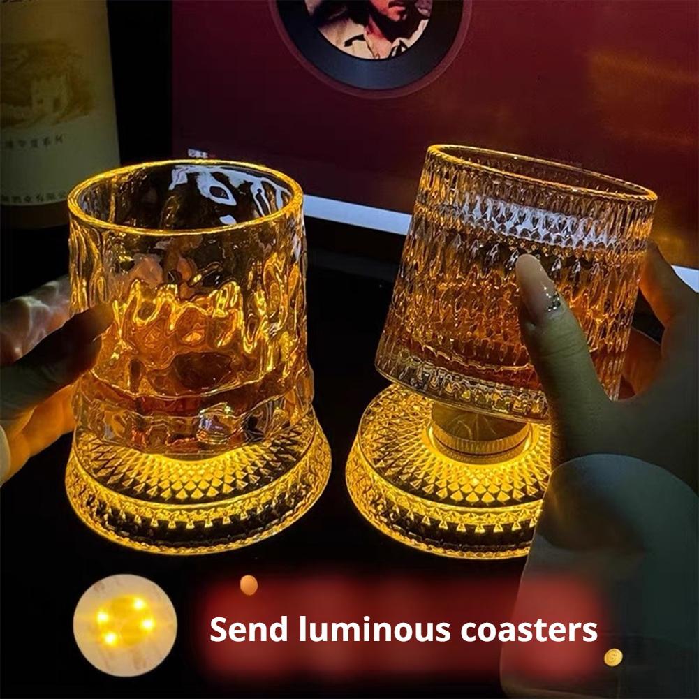 Gelas Whiskey Berputar Kreatif - Wine Beer Drink ulasan dan harga