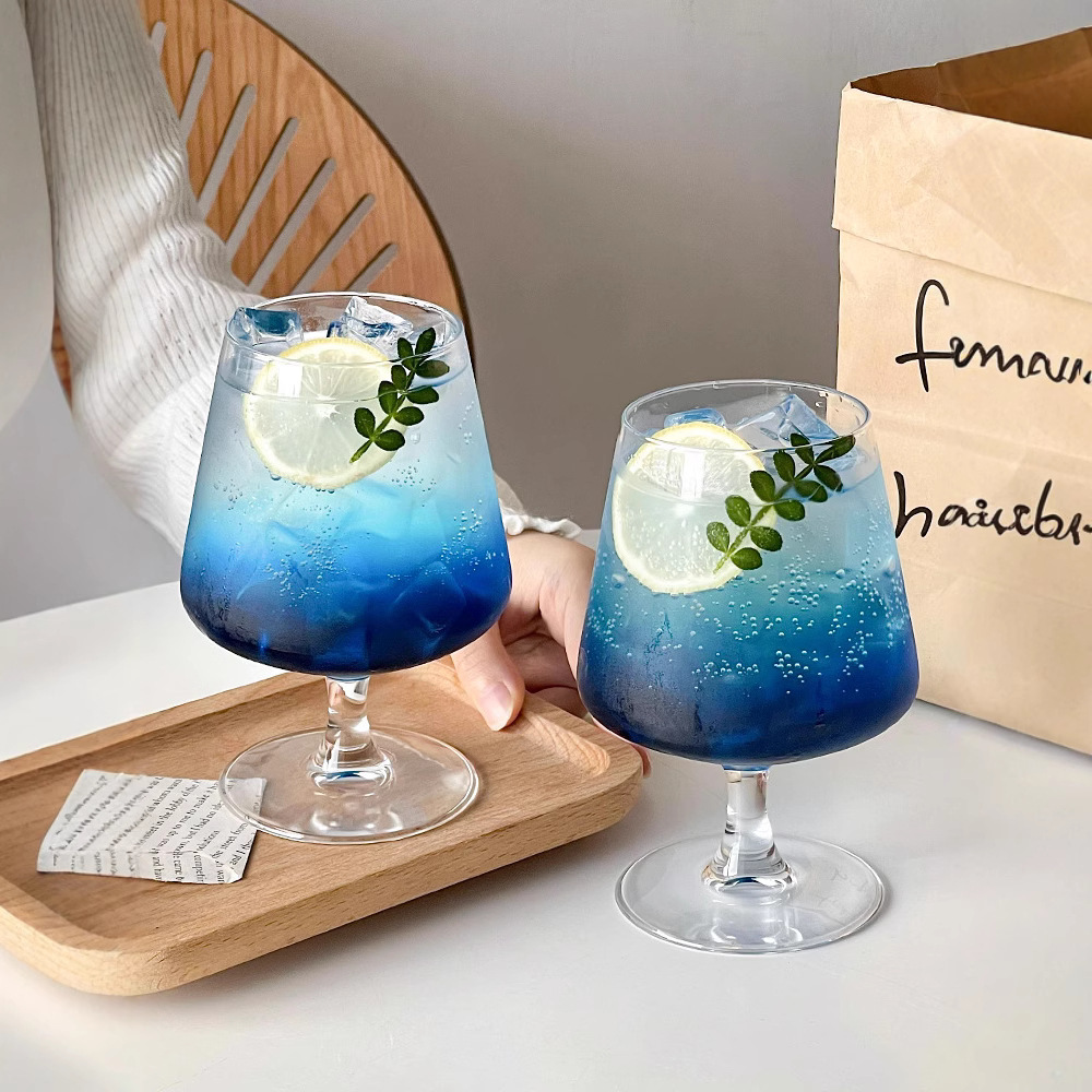 Gelas Kaca Pendek Berkualitas  - Wine Beer Foot ulasan dan harga