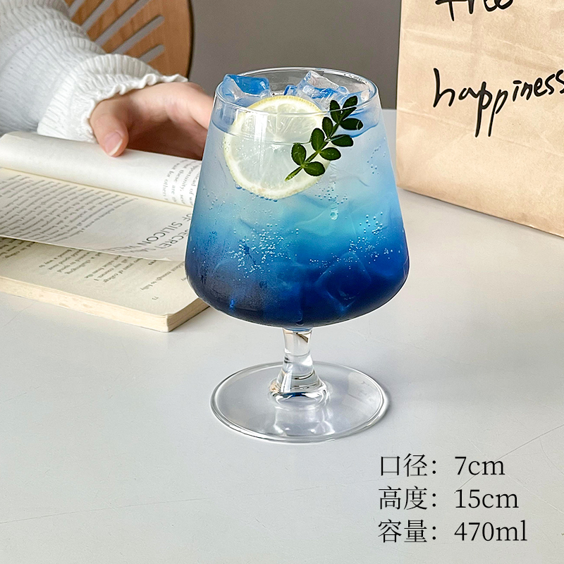 Gelas Kaca Pendek Berkualitas  - Wine Beer Foot ulasan dan harga