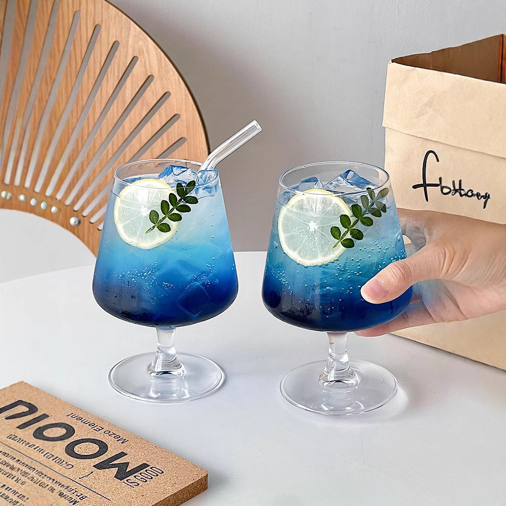 Gelas Kaca Pendek Berkualitas  - Wine Beer Foot ulasan dan harga