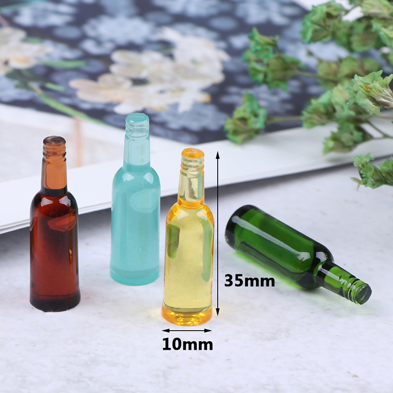 6 Buah 1:12 Miniatur Rumah Bon - Wine Beers ulasan dan harga