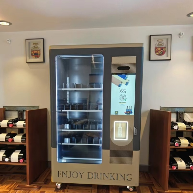Mesin Vending Minuman Dingin d - Wine Beers ulasan dan harga