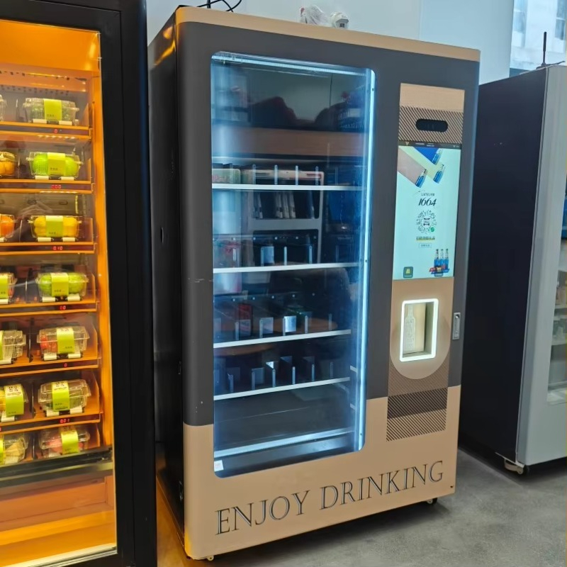 Mesin Vending Minuman Dingin d - Wine Beers ulasan dan harga