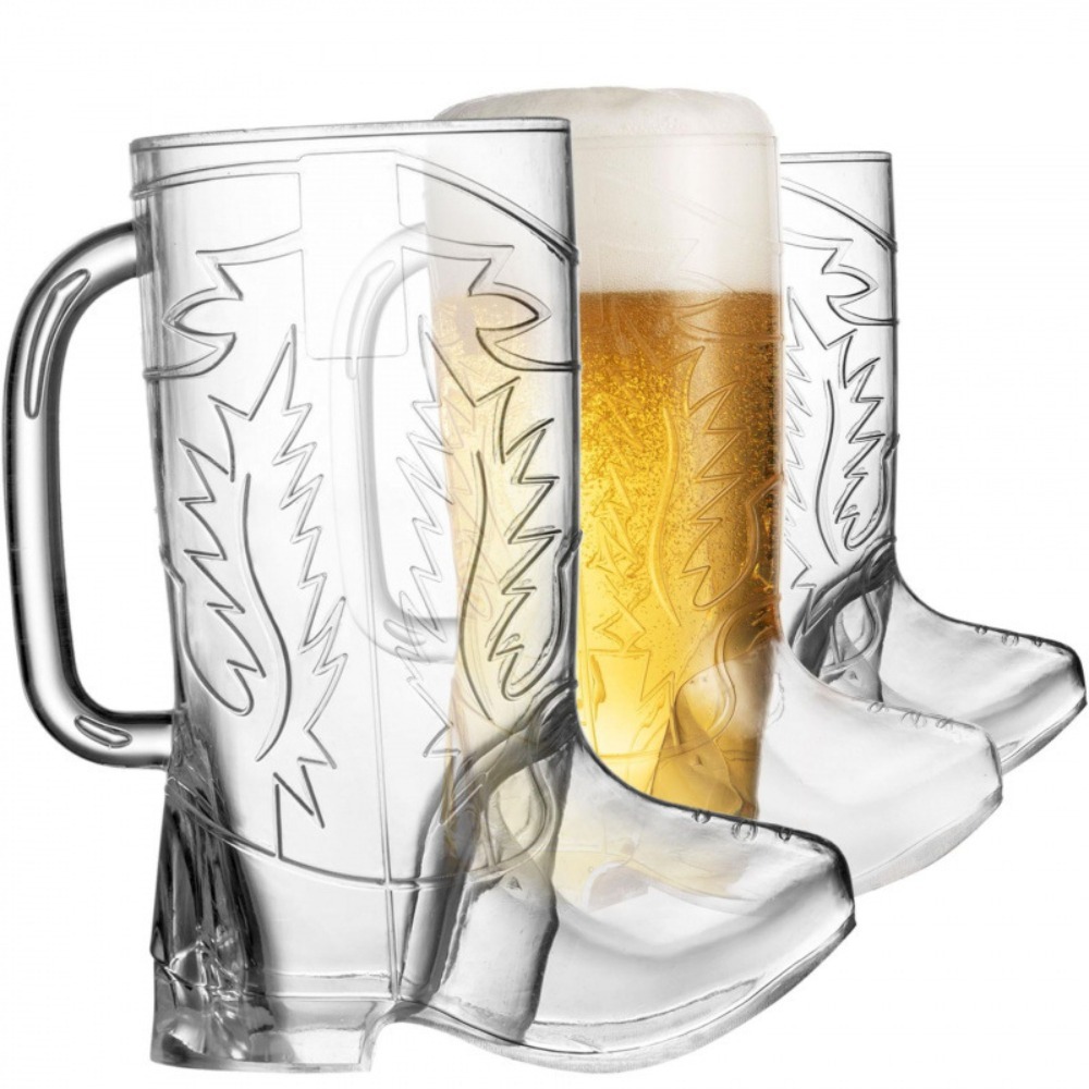 2 Buah Gelas Plastik Kreatif 1 - Wine Beer Drink ulasan dan harga