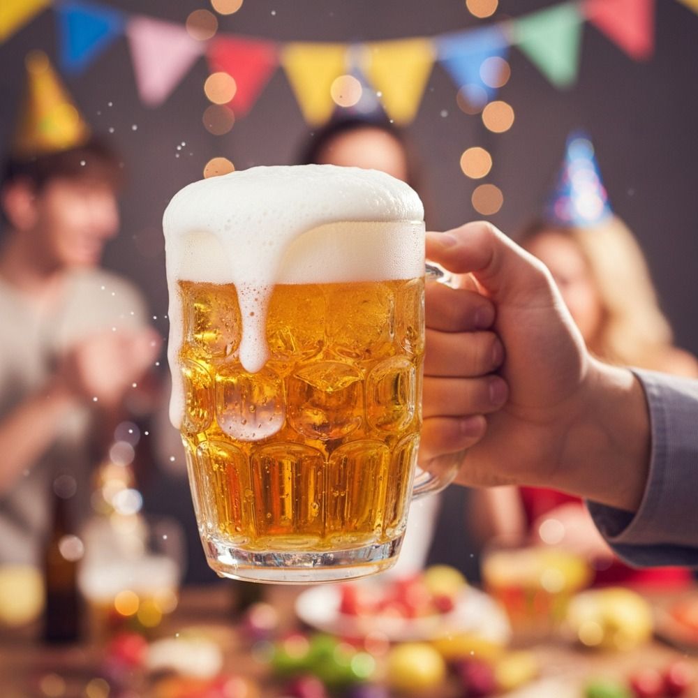 Cangkir Bir Plastik Kaca Imita - Wine Beer Drink ulasan dan harga