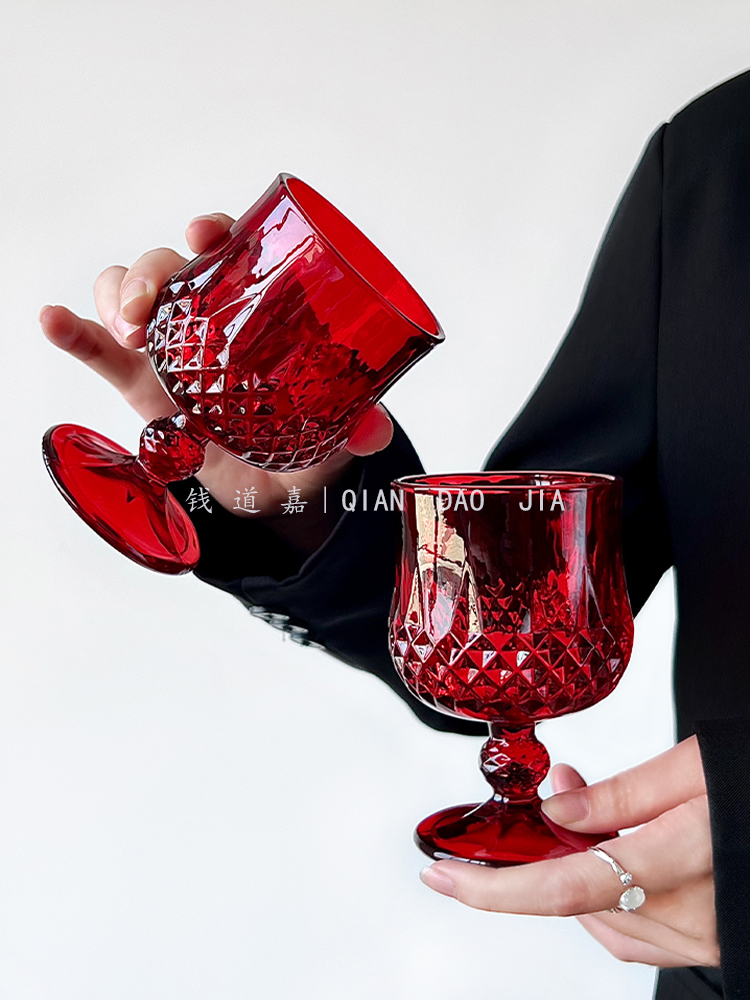 Kaca berkaki tinggi timbul gay - Wine Beer Foot ulasan dan harga
