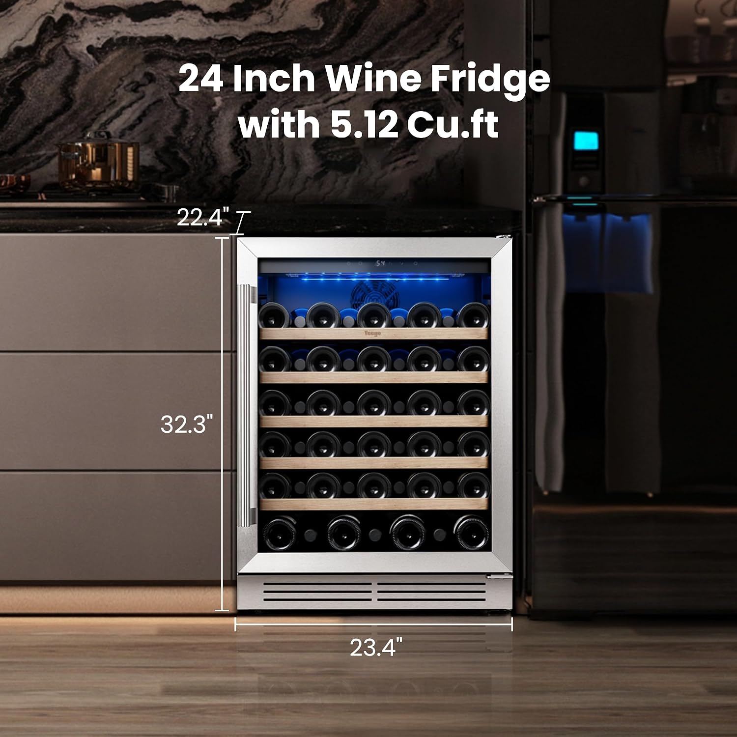 Kulkas Anggur Yeego - Kulkas A - Wine And Beer Undercounter Fridge ulasan dan harga