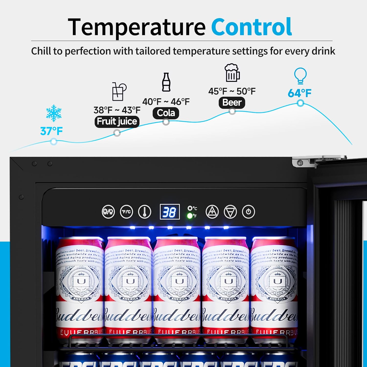 Kulkas Minuman Bawah Meja 15 I - Wine And Beer Undercounter Fridge ulasan dan harga