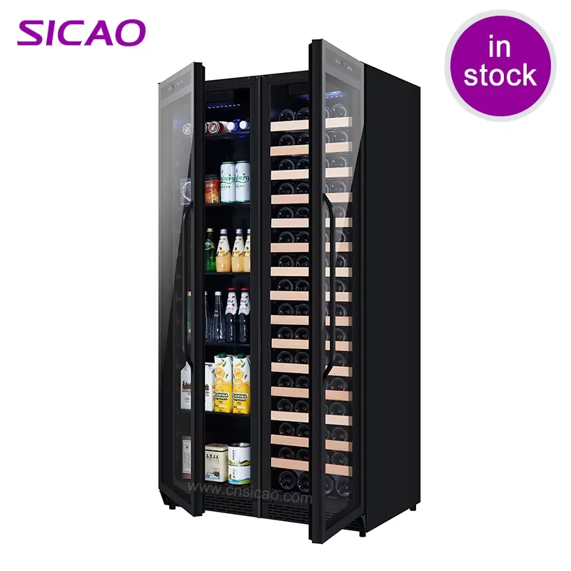 Kulkas Minuman Terintegrasi Du - Wine Beer Fridge Dual Zone ulasan dan harga