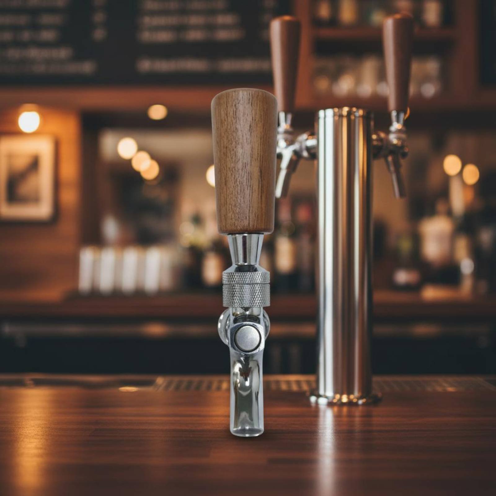 Pegangan Bir Kayu Pendek Pegan - Wine Beers ulasan dan harga