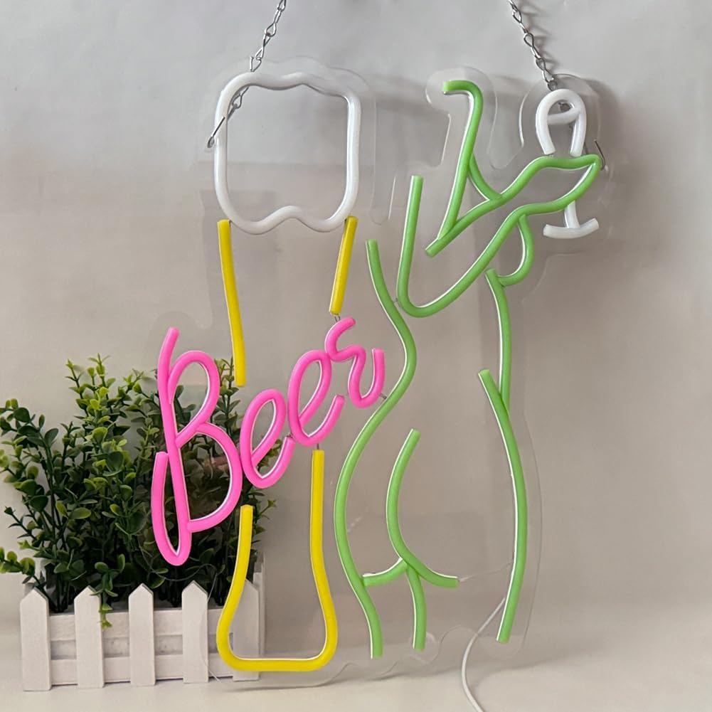 Lampu Neon Bentuk Tubuh Wanita - Wine Beer Store ulasan dan harga