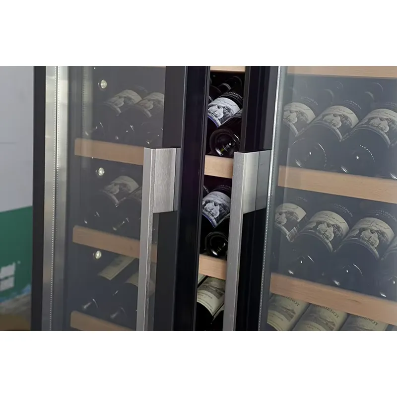 Kulkas Anggur Kapasitas Besar  - Wine Beer Fridge Dual Zone ulasan dan harga
